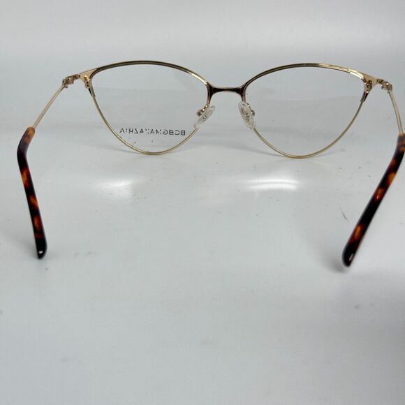 BCBG Maxazria Cat Eye Eyeglasses Frames 54 16 135 Arla Gold Tortoise H16851 - Picture 3 of 7